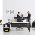 Wood Furniture Office Tabil modern table luxury ceo office melamin desk